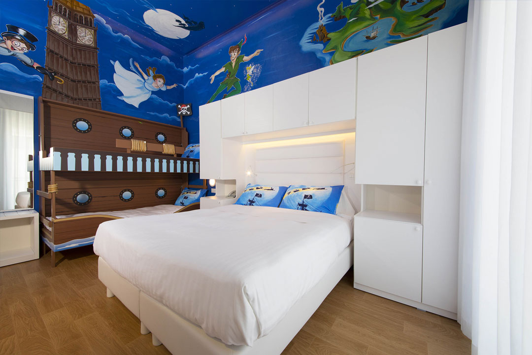 Theme rooms in cattolica for kids